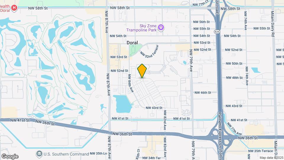 4920 NW 83rd Ave Map and Location Details