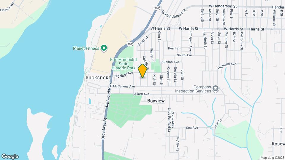 3539 Dakota St Map and Location Details