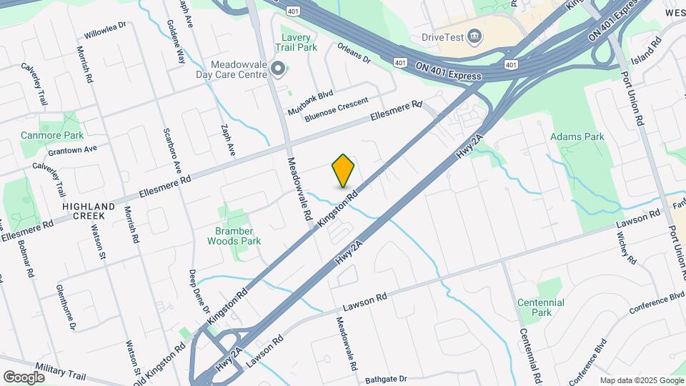 6398 Kingston Rd Map and Location Details