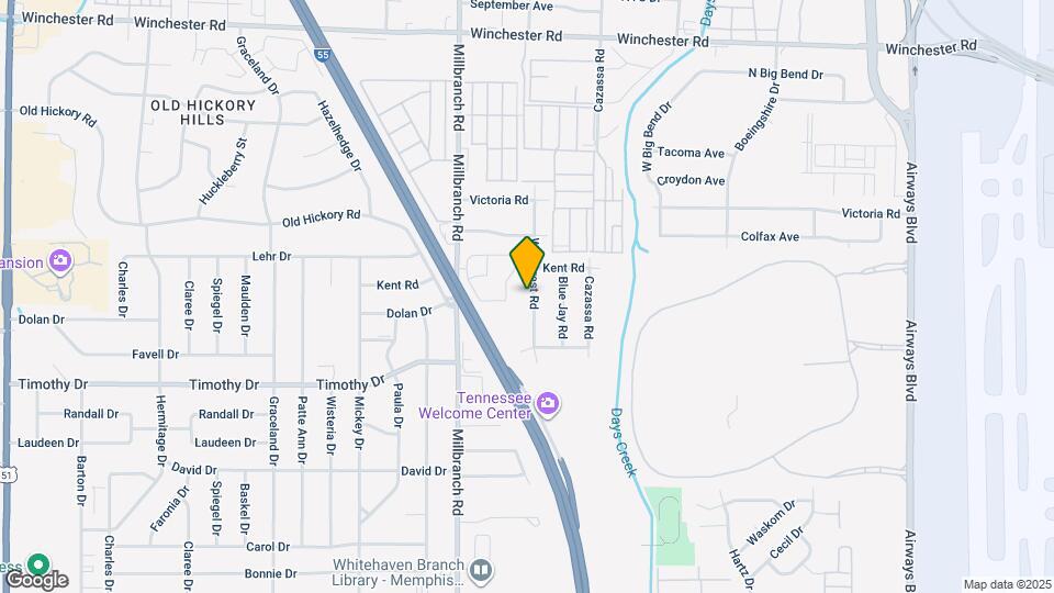 3795 Windcrest Rd Map and Location Details