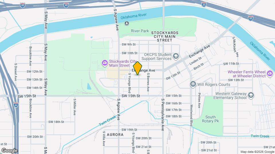 2101 SW 13th St Map and Location Details