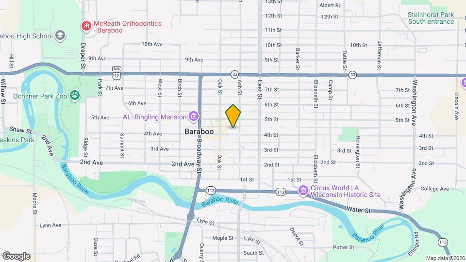 129 4th St, Unit Unit 5 Map and Location Details