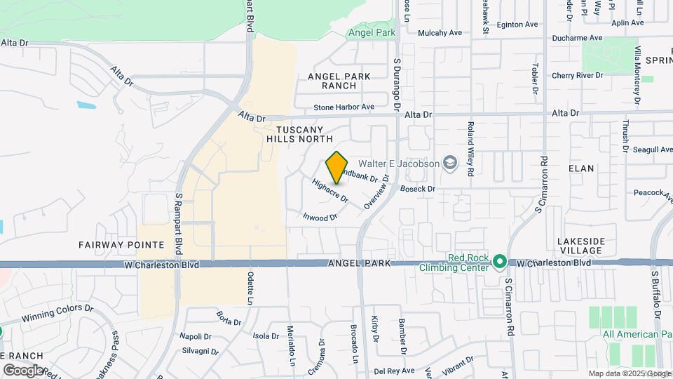 8628 Highacre Dr Map and Location Details