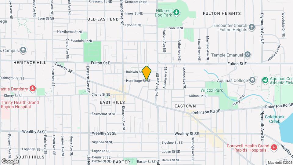 103 Fitzhugh Ave SE Map and Location Details