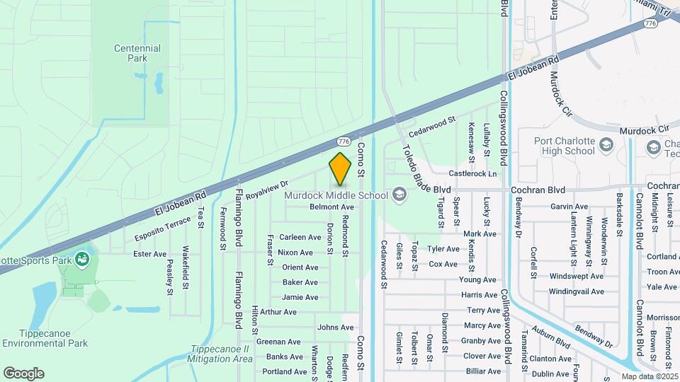 2005 Redmond St Map and Location Details