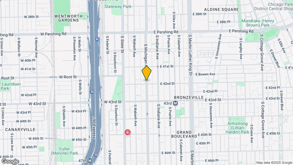 4152 S Michigan Ave Map and Location Details
