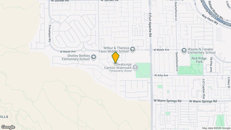 9702 Sapphire Rim Ave Map and Location Details