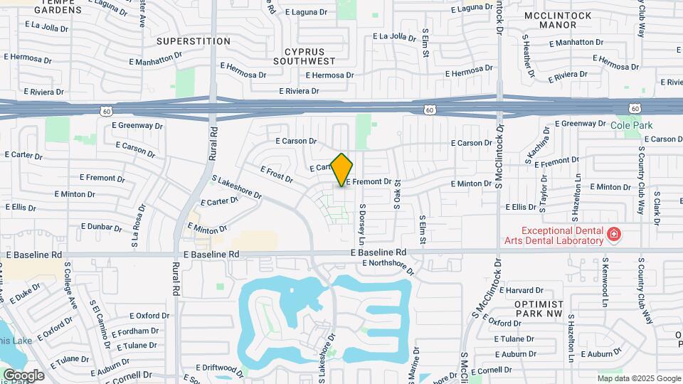 4720 S Kenneth Pl Map and Location Details