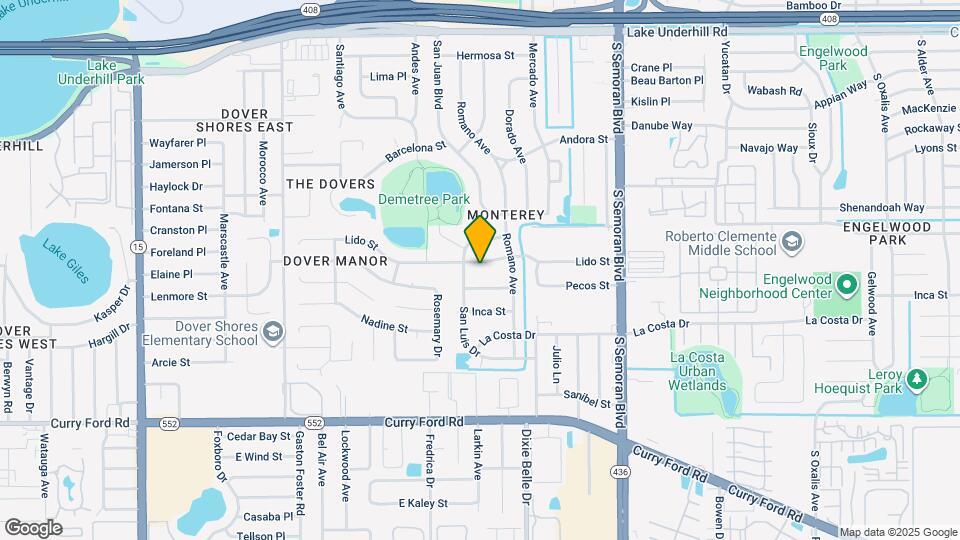 5420 Lido St Map and Location Details