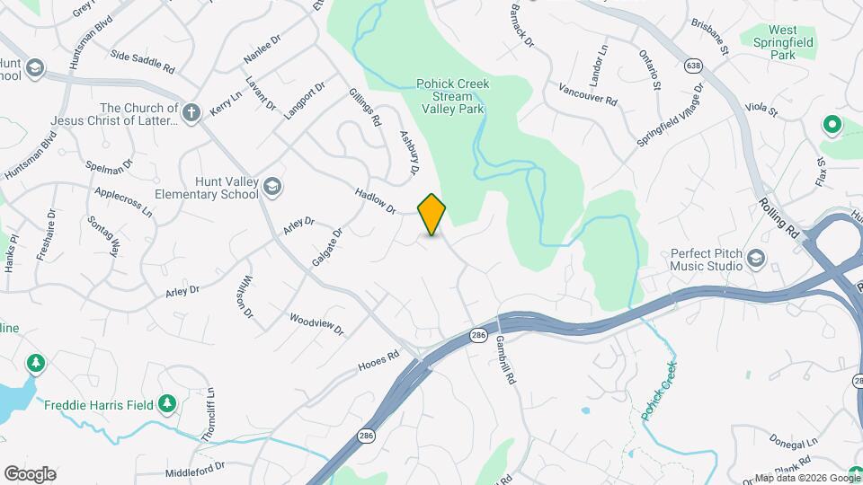 8414 Danford Ct Map and Location Details