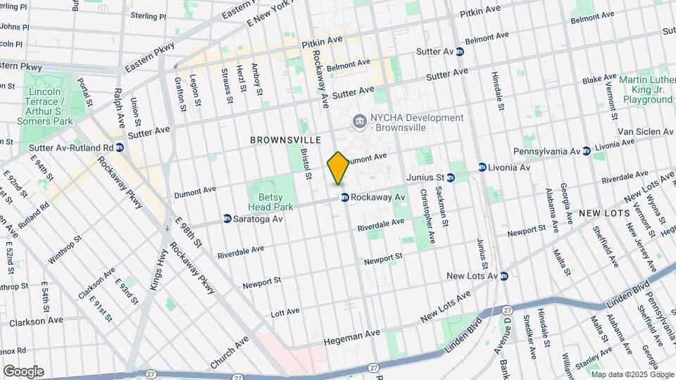 694 Rockaway Ave Map and Location Details