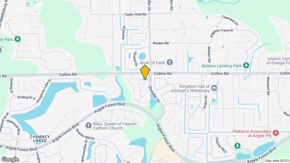 8745 Edgebrook Ct Map and Location Details