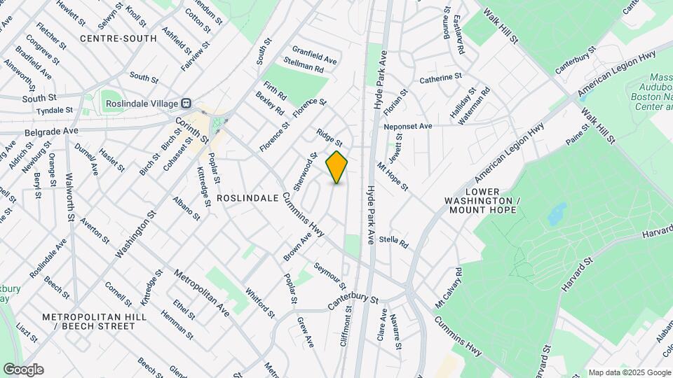 123 Brown Ave Map and Location Details