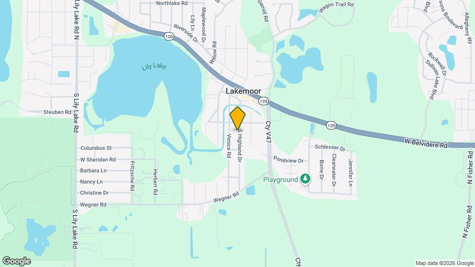 241 S Highland Dr Map and Location Details