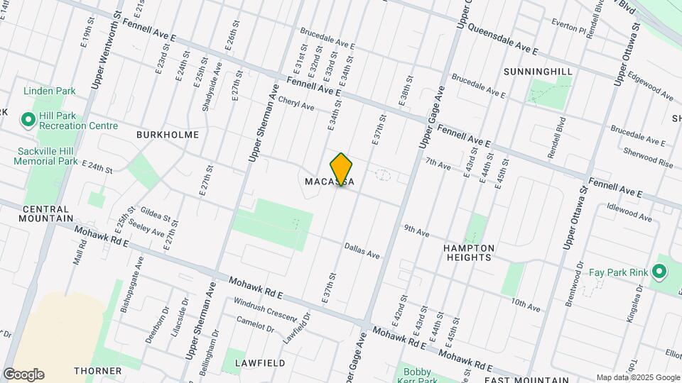 122 Macassa Ave Map and Location Details