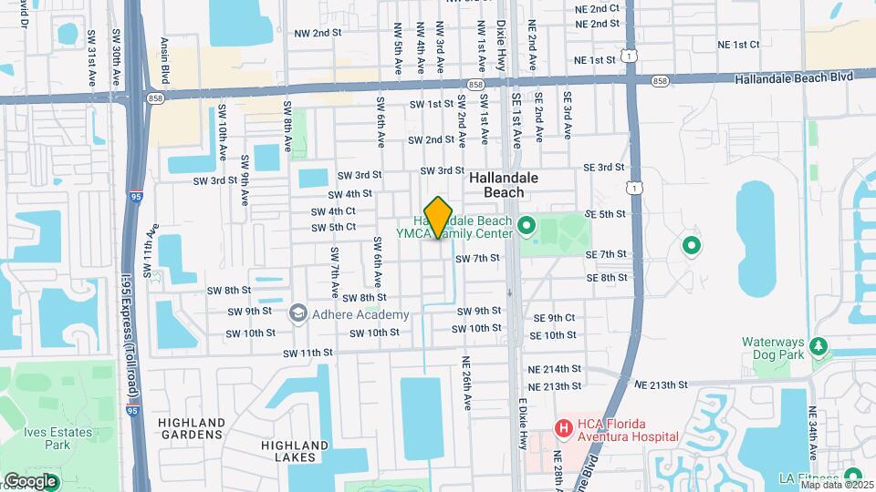 600 SW 3rd Ave Map and Location Details