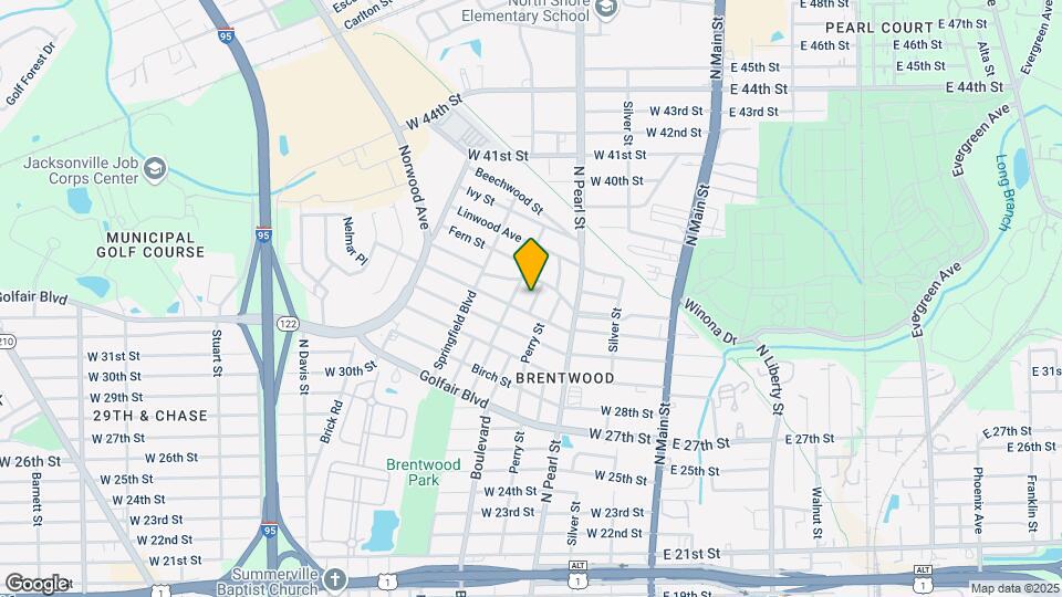 4520 Fairview St Map and Location Details