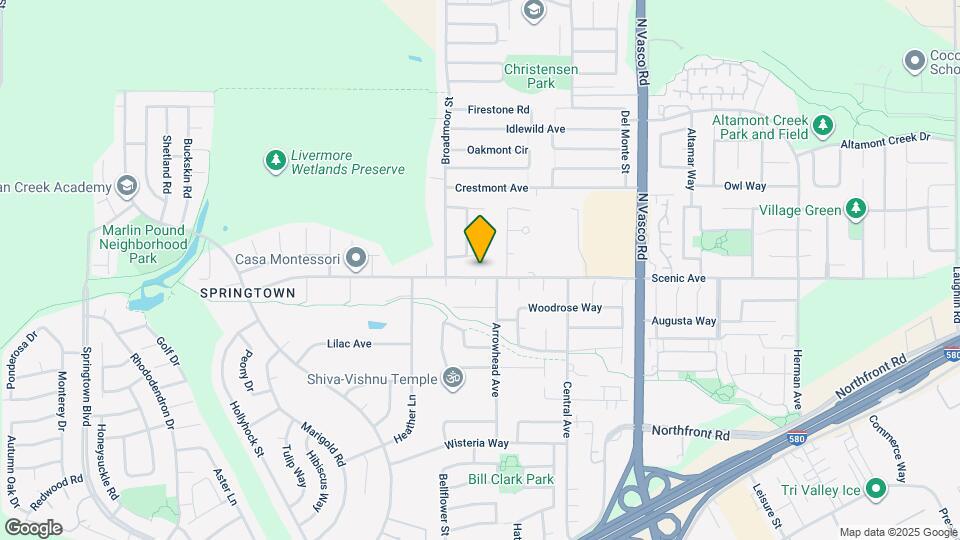 5450 Scenic Ave Map and Location Details