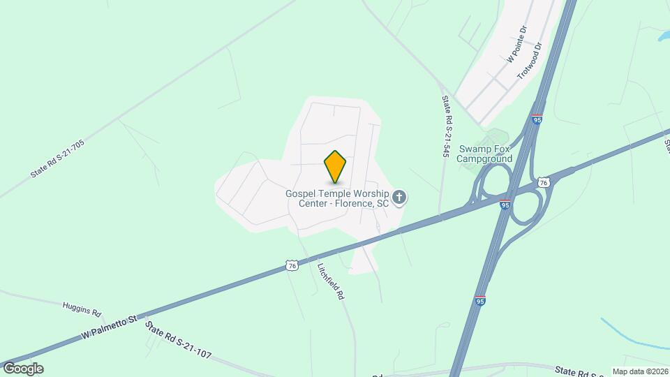 4026 Lake Russell Dr Mapa y Detalles de la Ubicación