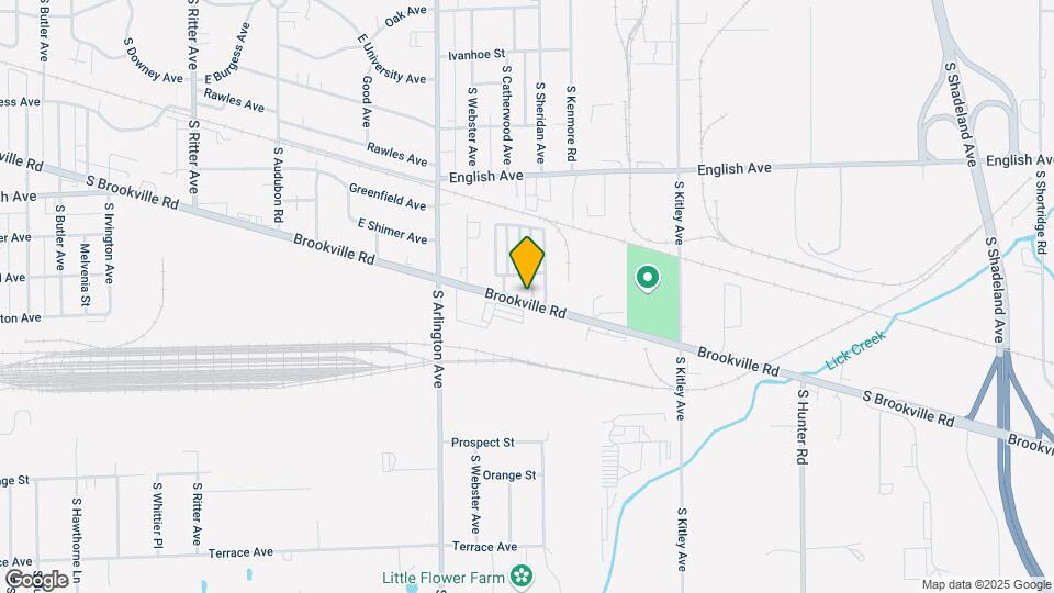 Brookville Mobile Home Park Map and Location Details