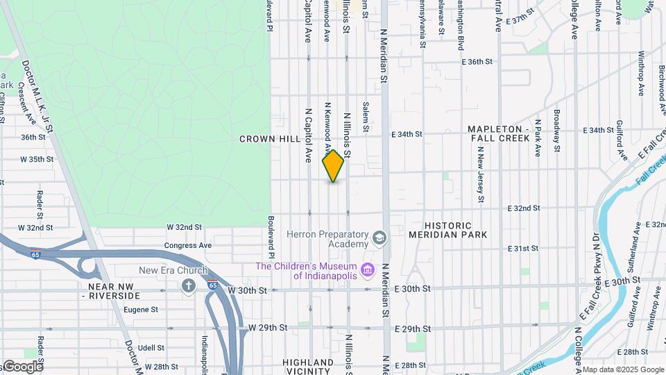 3245 N Kenwood Ave Mapa y Detalles de la Ubicación
