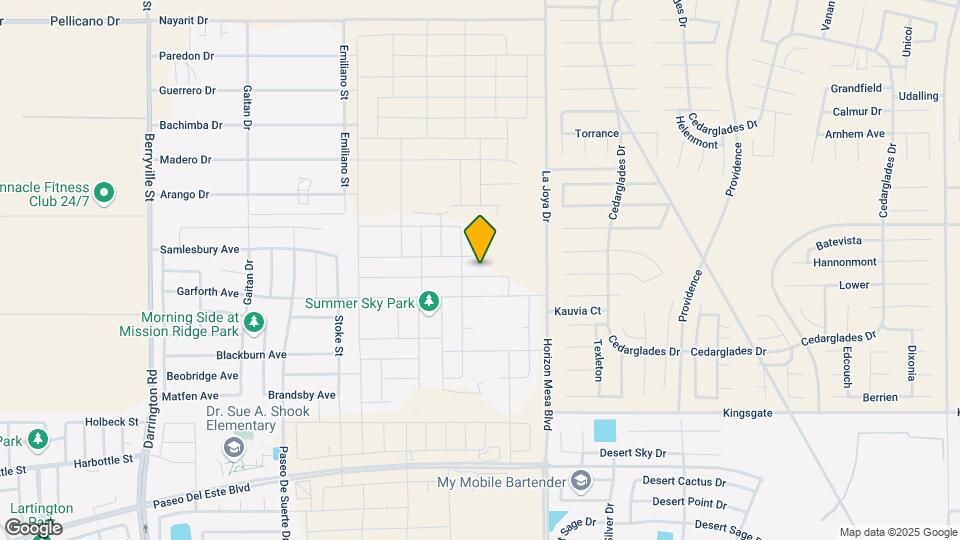 13915 Sky Harbor Ave Map and Location Details