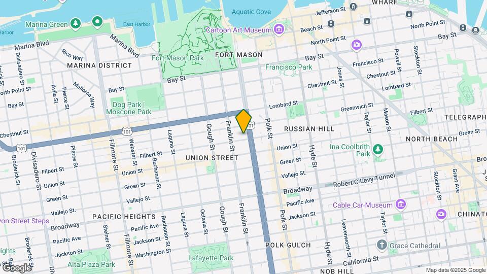 1526 Filbert St Mapa y Detalles de la Ubicación