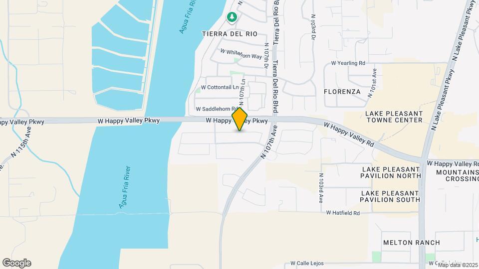 10765 W Bronco Trail Map and Location Details