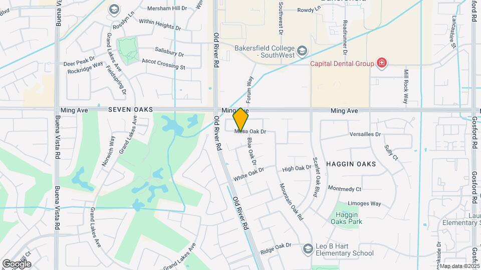 9809 Mesa Oak Dr Map and Location Details