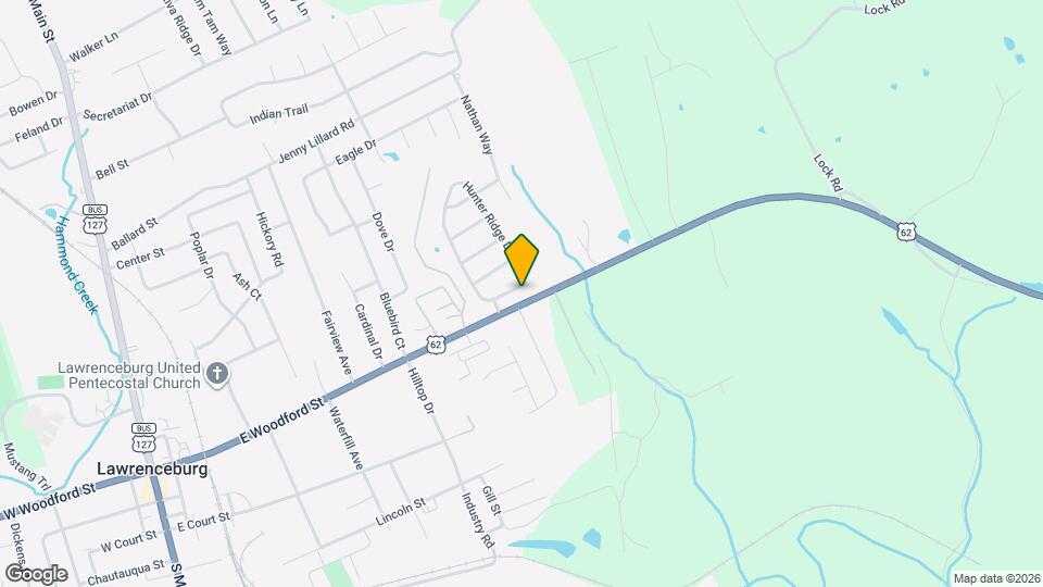 108 Hunter Ridge Dr Map and Location Details