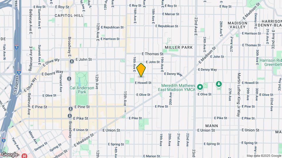 1811 17th Ave Map and Location Details