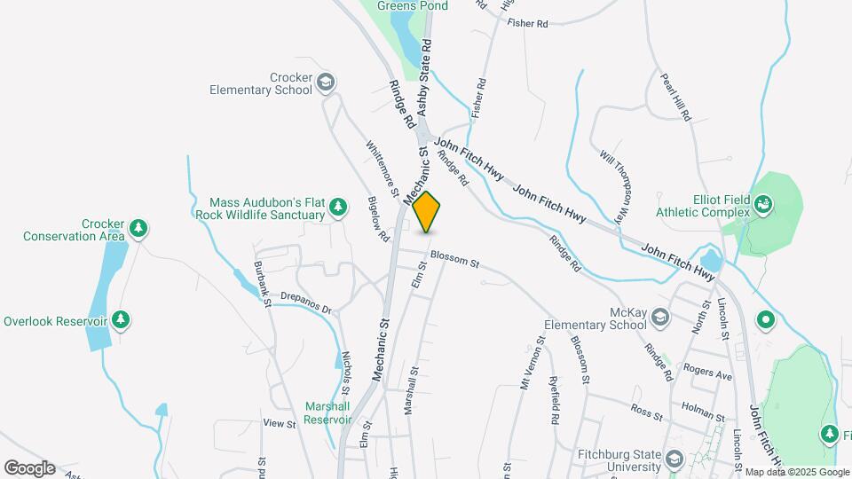 703 Blossom St Map and Location Details