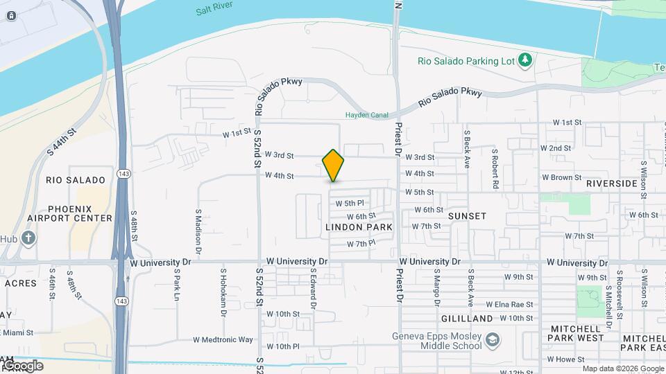 1558 W 5th St Map and Location Details