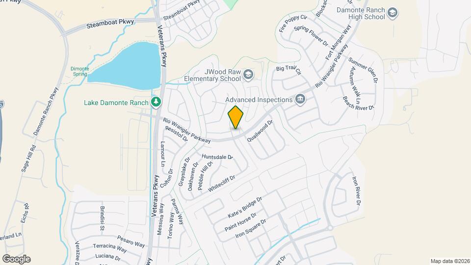 10696 Foxberry Park Dr Map and Location Details