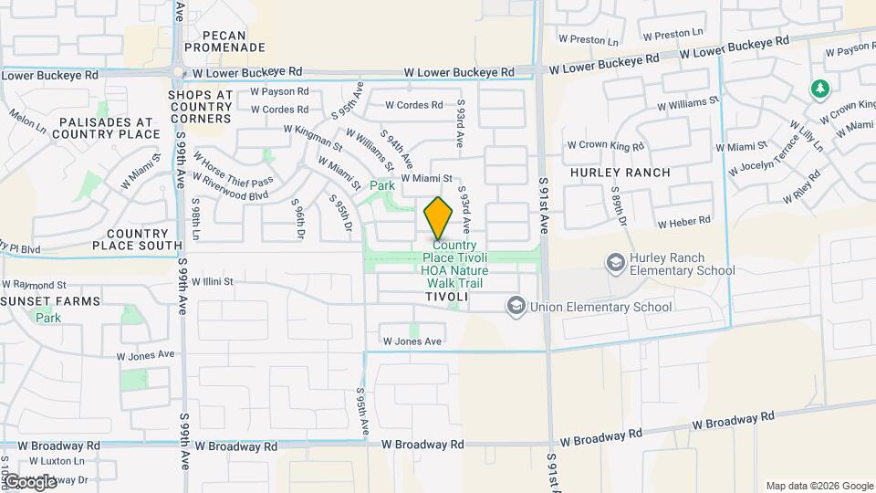 9335 W Heber Rd Mapa y Detalles de la Ubicación