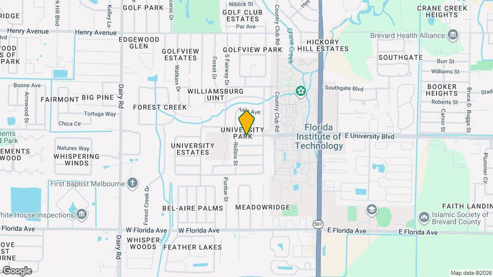 311 W University Blvd Map and Location Details