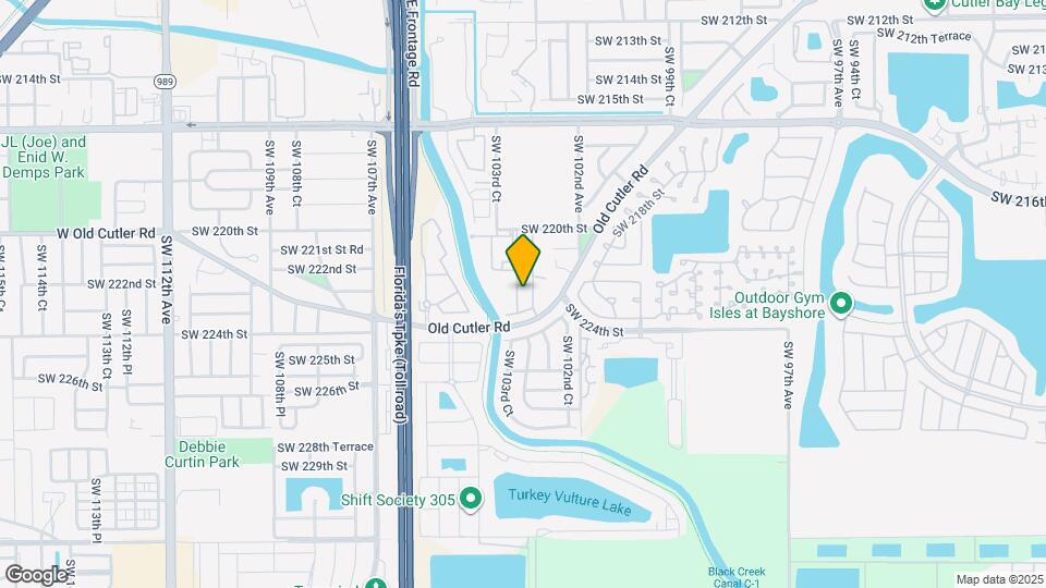 22313 SW 103rd Ct Map and Location Details