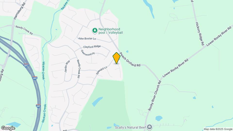 13113 Peacock Ln Map and Location Details