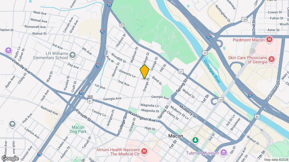 305 Orange St Map and Location Details