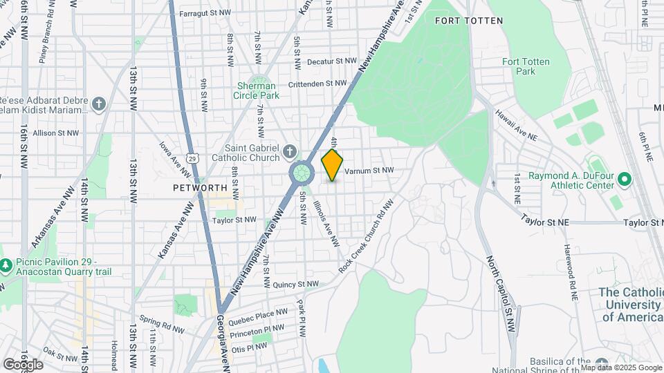 4210 4th St NW Map and Location Details