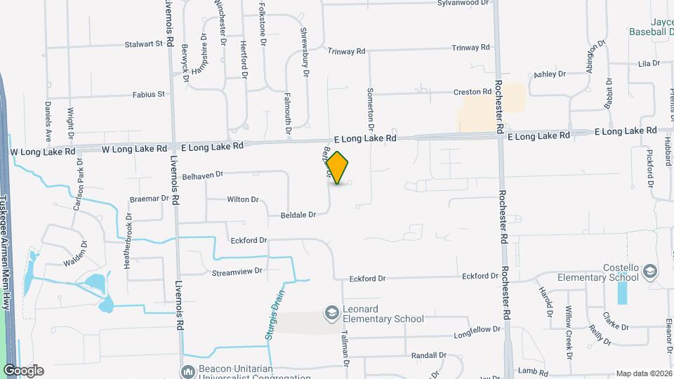 4790 Belzair Dr Map and Location Details