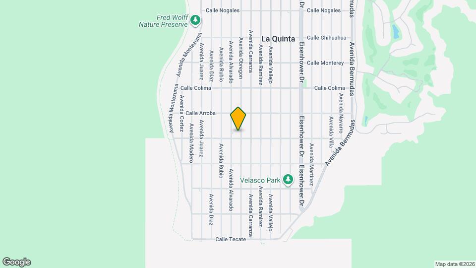 53965 Avenida Obregon Map and Location Details
