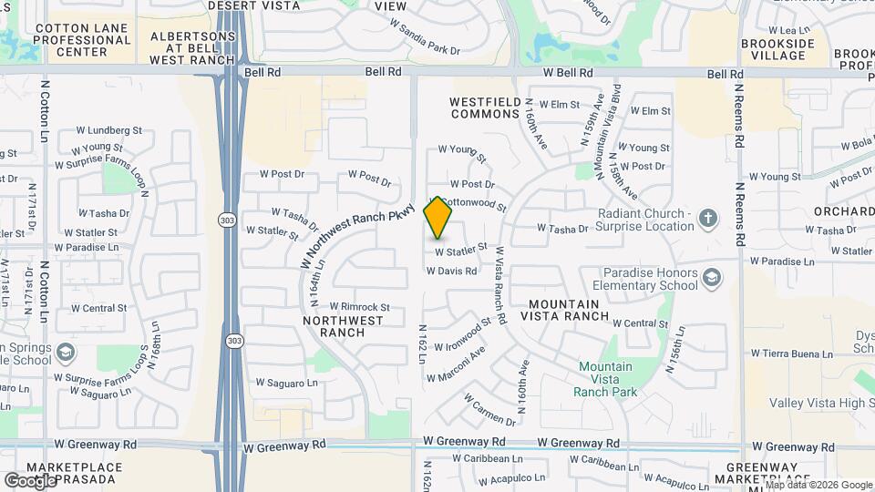 16210 N 162nd Dr Map and Location Details