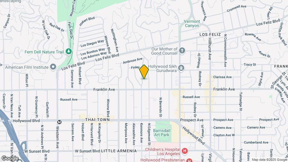 1930-1936 Kenmore Ave Map and Location Details
