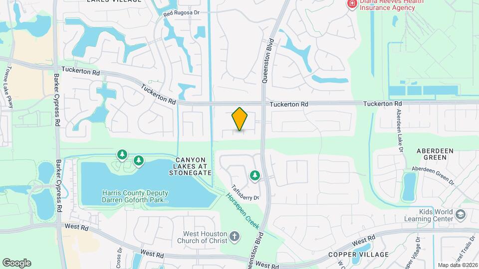 9611 Mammoth Springs Ct Map and Location Details