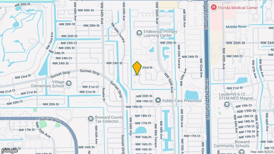 2222 NW 59th Wy Map and Location Details