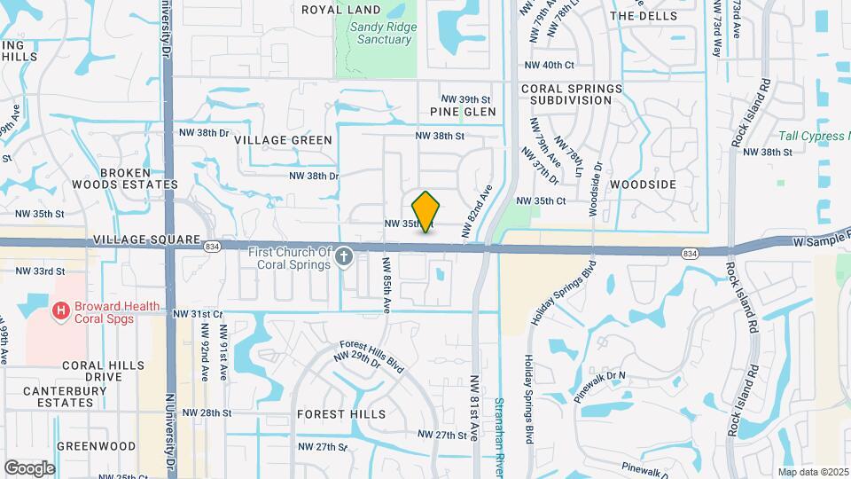 8307 W Sample Rd Map and Location Details