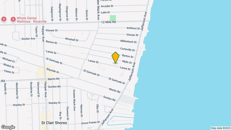 22535 Lanse St Map and Location Details