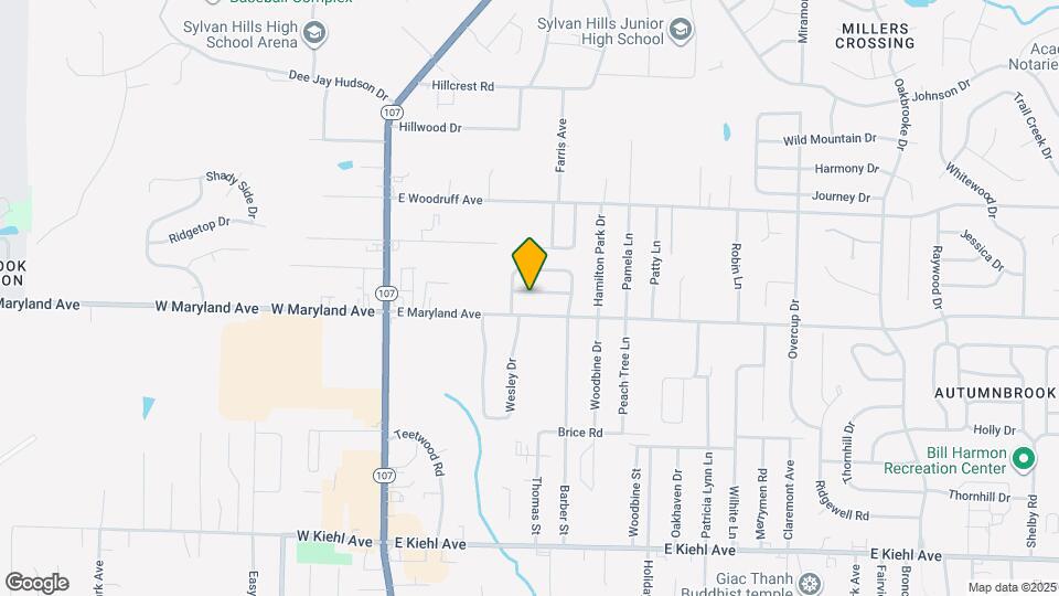 516 Colynwood Dr Mapa y Detalles de la Ubicación