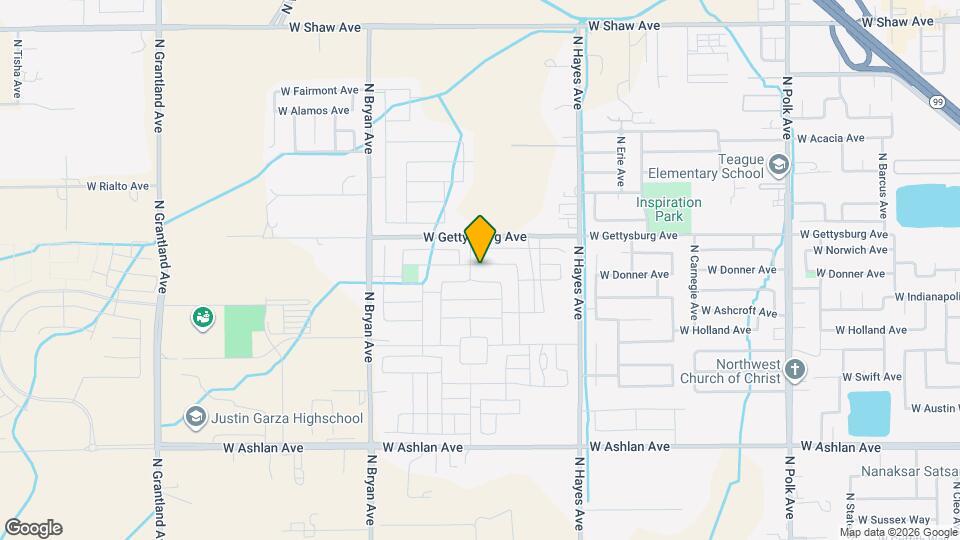 7395 W Donner Ave Map and Location Details